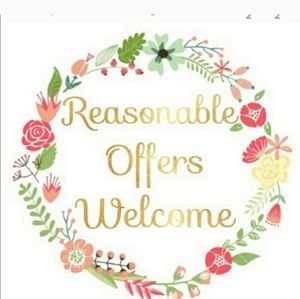 Reasonable offers accepted